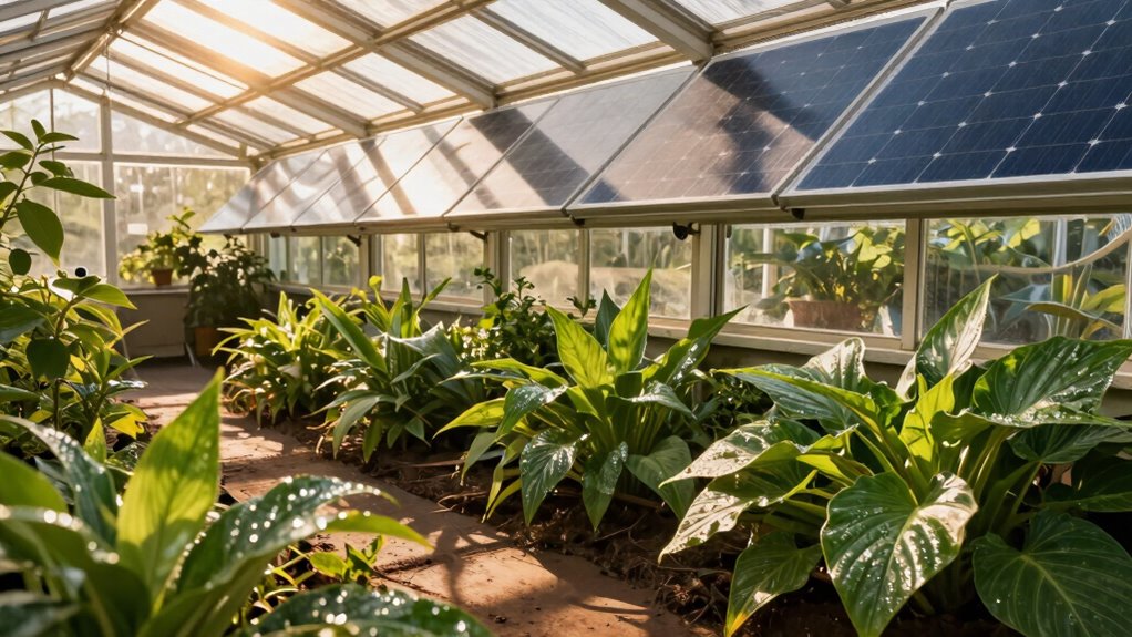 enhanced summer greenhouse airflow