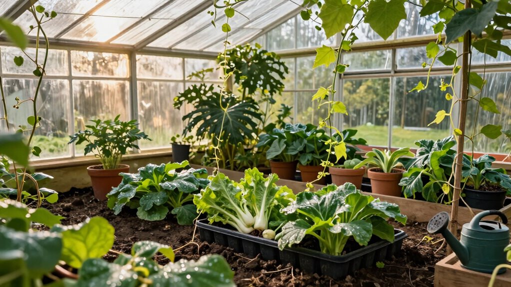 fall greenhouse crop management