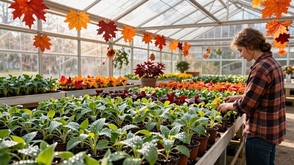 fall greenhouse propagation skills