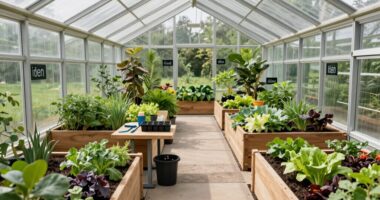 functional greenhouse daily organization