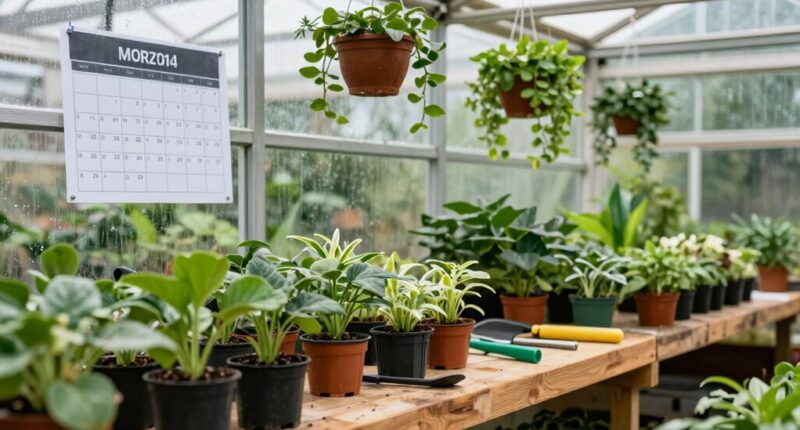 garden upkeep schedule