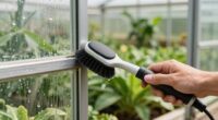 greenhouse door maintenance routine