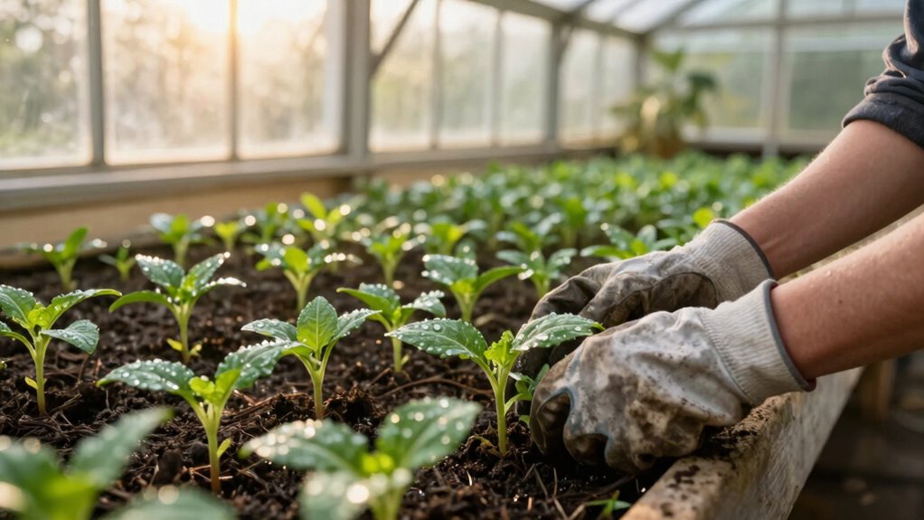 greenhouse job simplifies spring