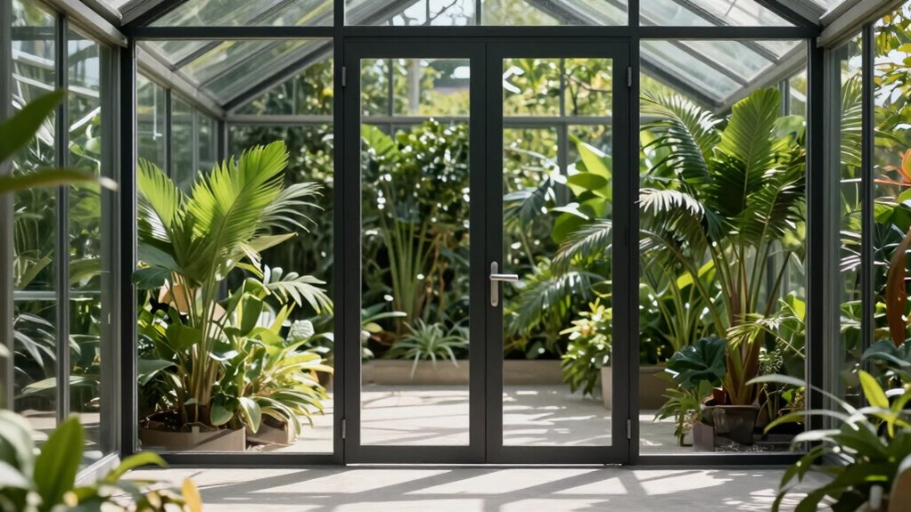 greenhouse security and ventilation