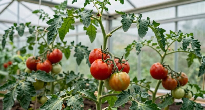 growth issues in greenhouse tomatoes