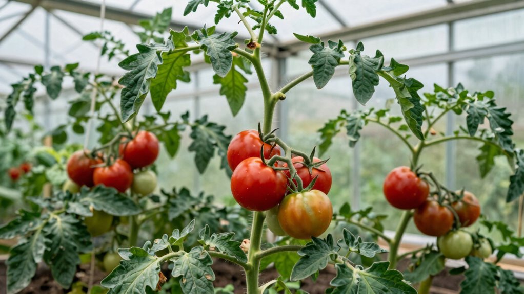 growth issues in greenhouse tomatoes