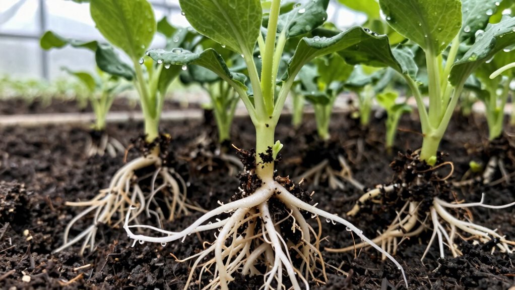 healthy vibrant fibrous roots