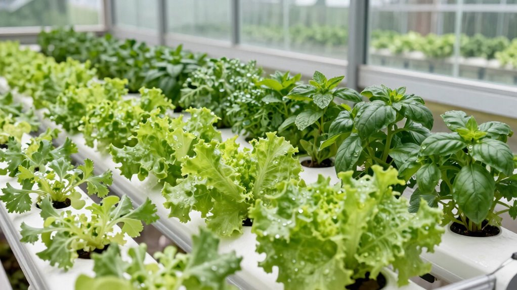 hydroponic lettuce herb strategy