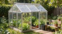 incorporate greenhouse sustainably creatively