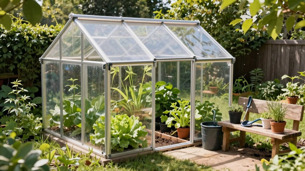 incorporate greenhouse sustainably creatively