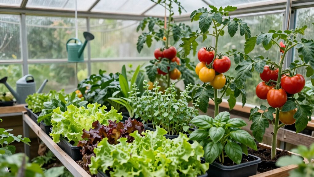 indoor greenhouse gardening year round
