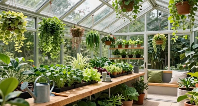 integrating greenhouse into home