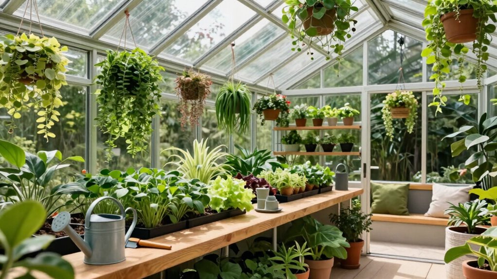 integrating greenhouse into home
