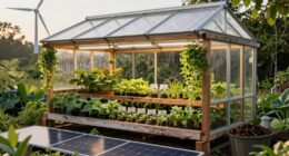 layered off grid greenhouse upgrade