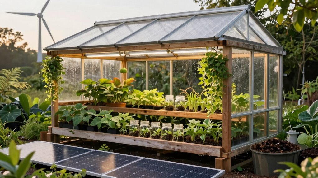 layered off grid greenhouse upgrade