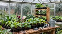maintain greenhouse during transition