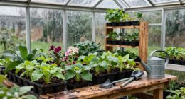maintain greenhouse during transition
