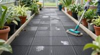 maintain safe greenhouse flooring