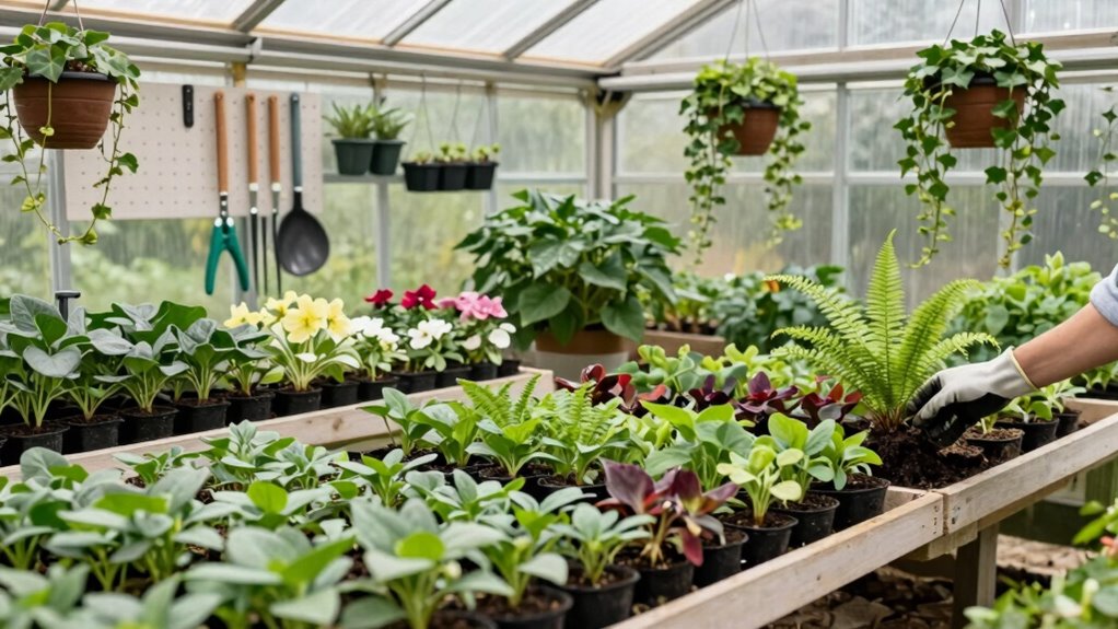maintain spring greenhouse order