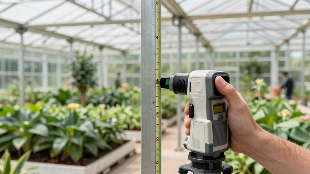 measuring greenhouse accurately