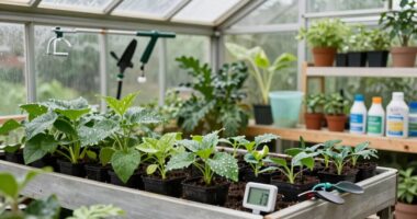 mid season greenhouse inspection
