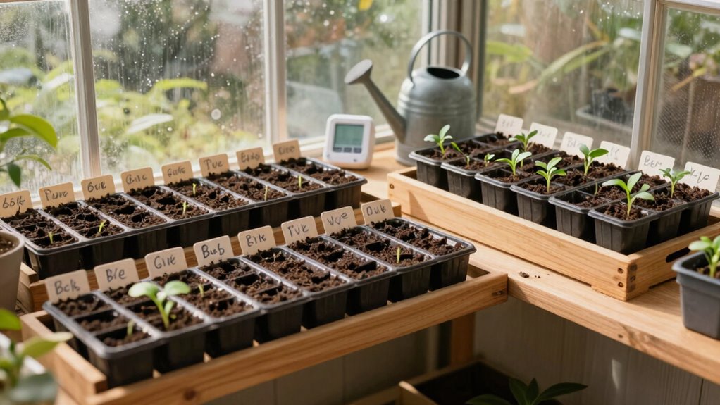 optimal small greenhouse setup