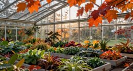 optimize greenhouse for fall