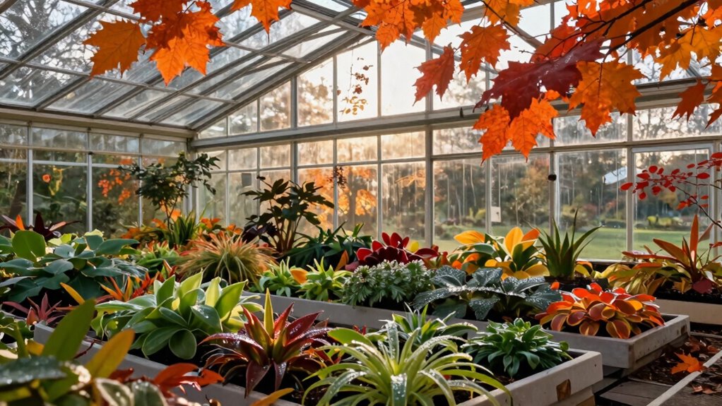 optimize greenhouse for fall