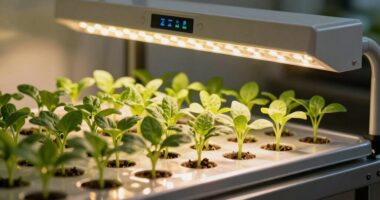 optimize grow light usage