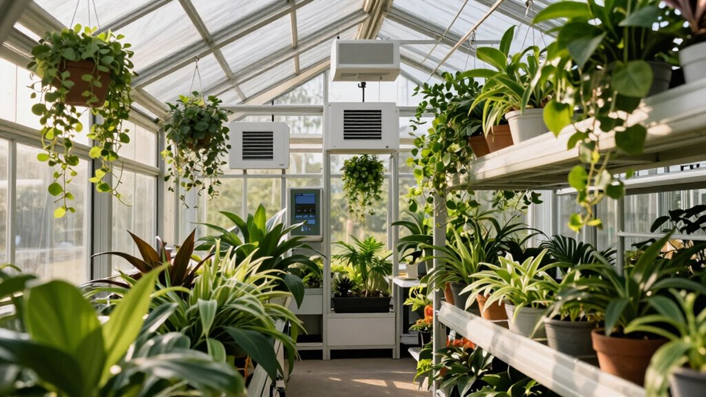 optimized greenhouse equipment performance