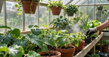 overwatering summer greenhouse