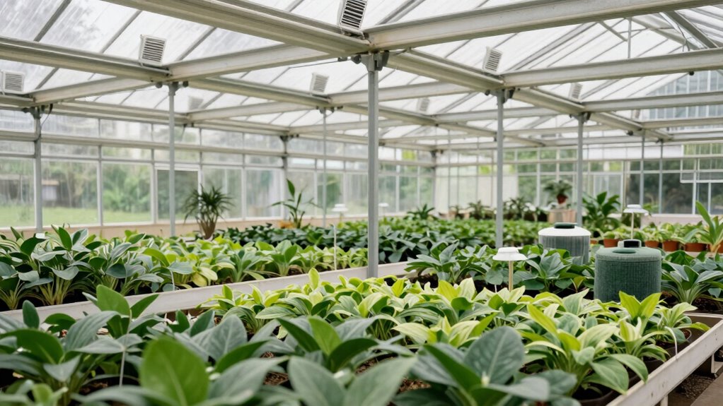 passive environmental controls optimize growth