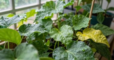 plant care routine adjustment