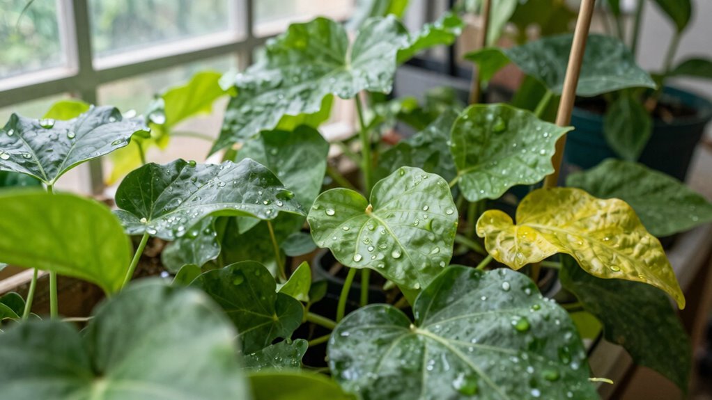 plant care routine adjustment