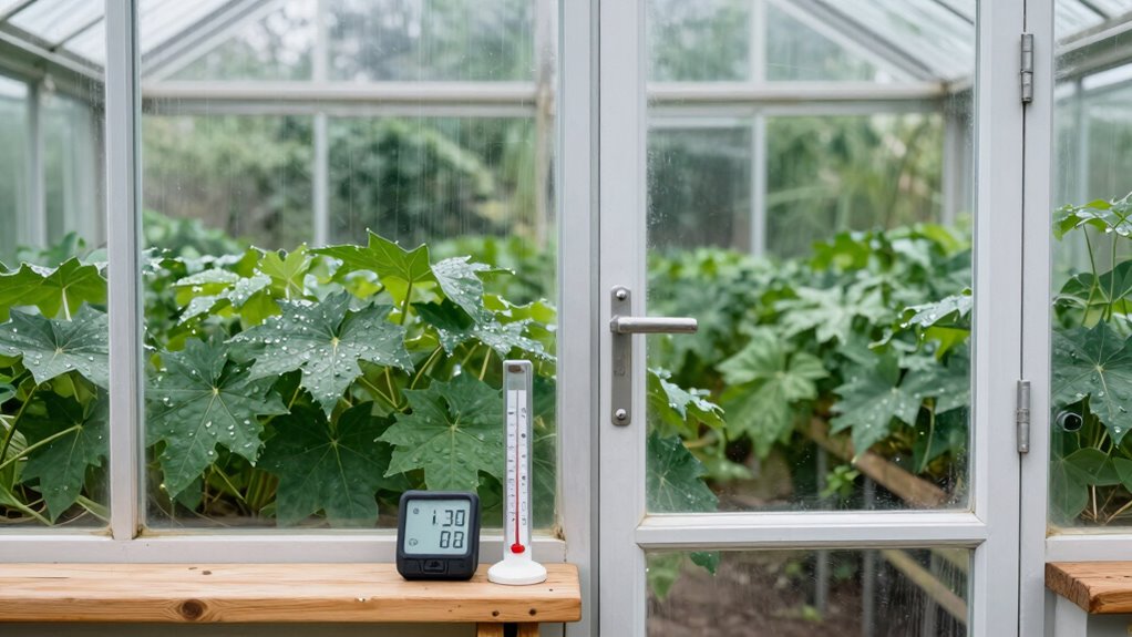 prepare greenhouse for cold