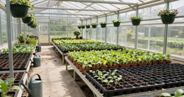 preparing greenhouse for next season
