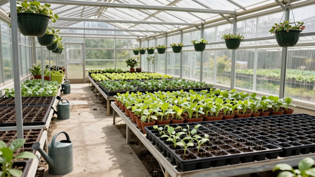 preparing greenhouse for next season