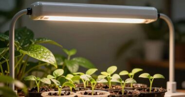proper dimming for seedlings