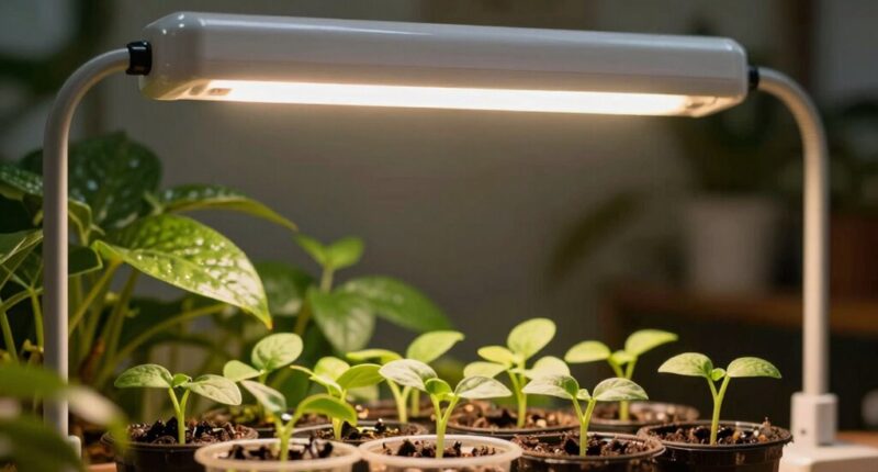 proper dimming for seedlings