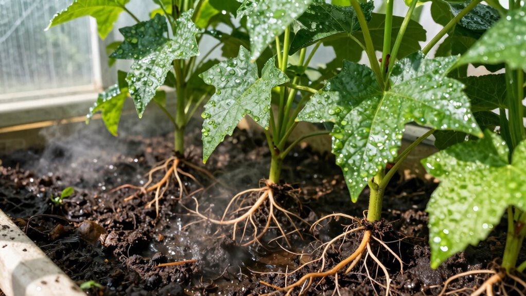 root zone heat management strategies