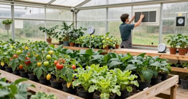 seasonal greenhouse system reset