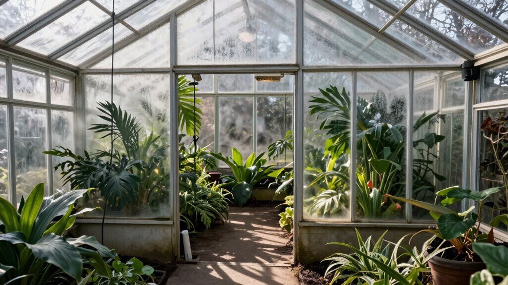 seasonal greenhouse temperature adjustments