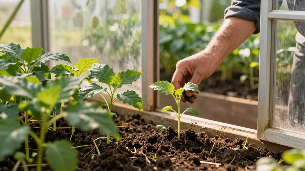seedlings gradual outdoor transition
