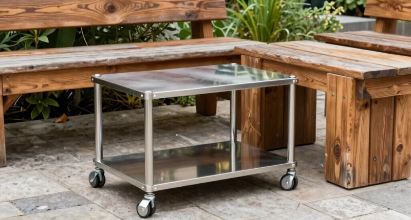 shelves versus benches options