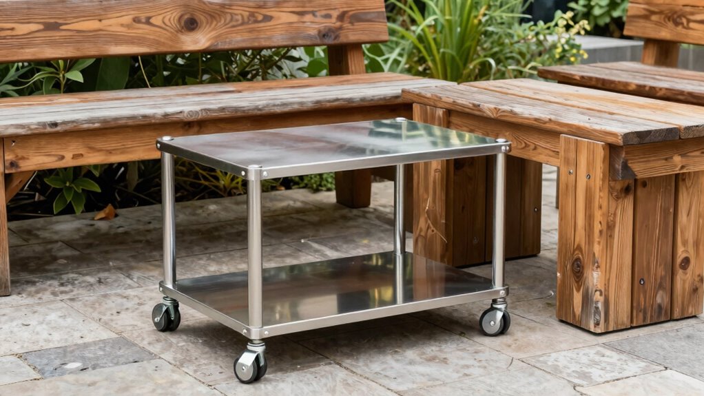 shelves versus benches options