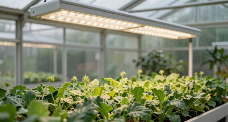 simple greenhouse supplemental lighting