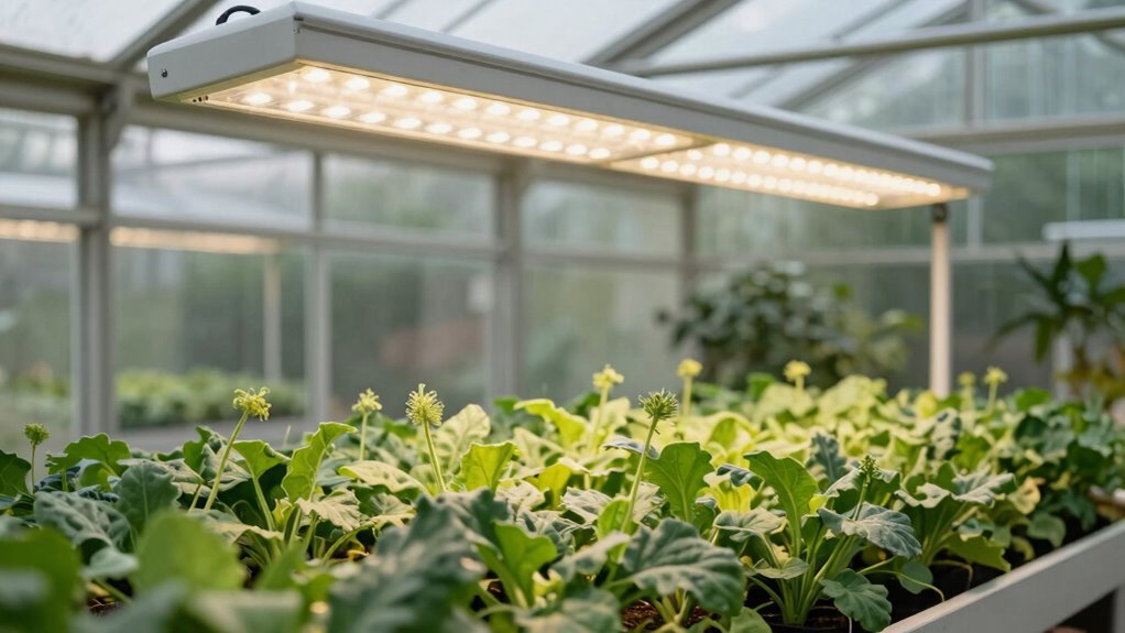 simple greenhouse supplemental lighting