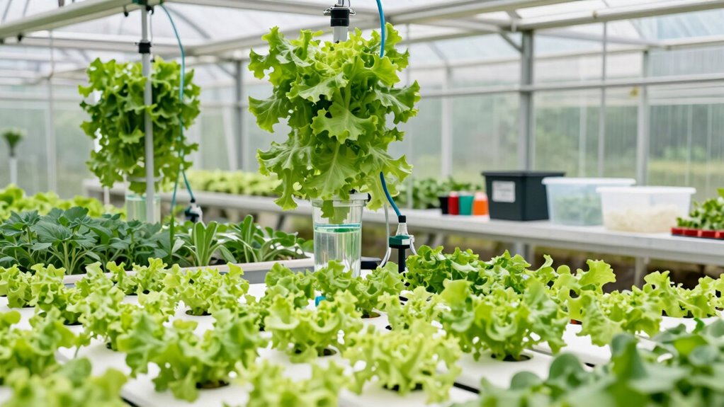 simple hydroponic greenhouse setup