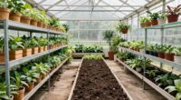 simultaneous greenhouse setup