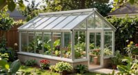 small yard greenhouse planning